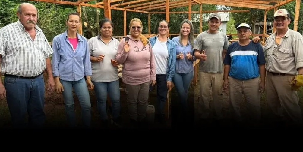 Implementación del proyecto de Agricultura Sostenible en Wanda. – (Misiones)